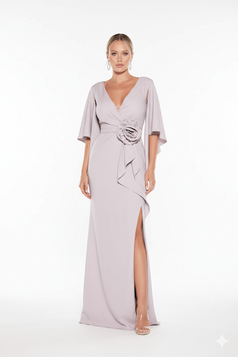 Terani - 241M2710 - Mauve dresses Terani