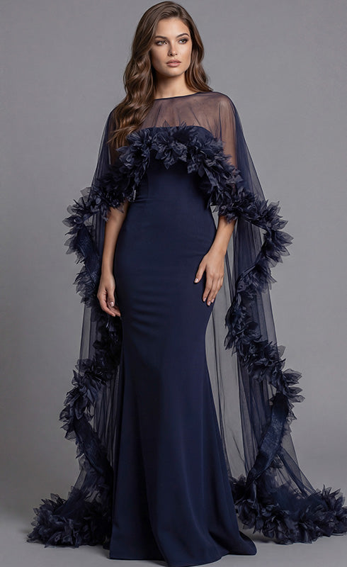 Jovani - 44321 - Navy dresses Jovani