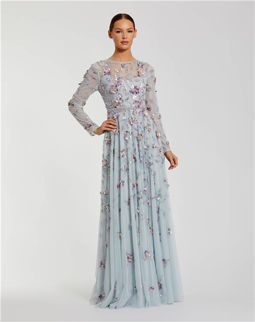 MAC DUGGAL - 6183 -BLUE riyadhdress