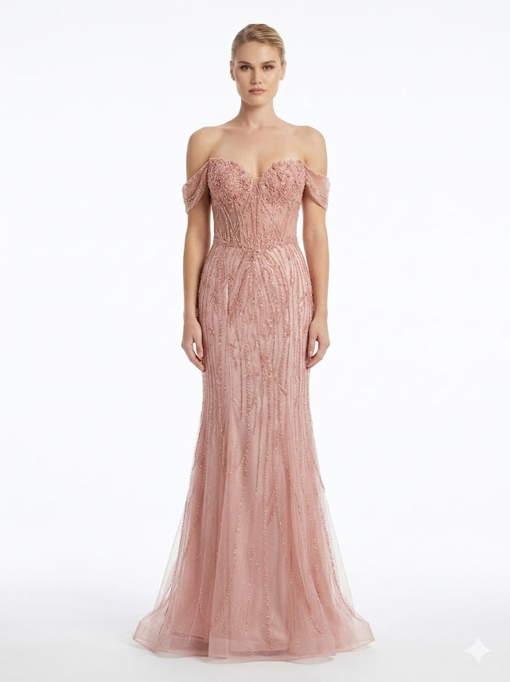 Cinderella Divine -cc341-Blush dress Cinderella Divine
