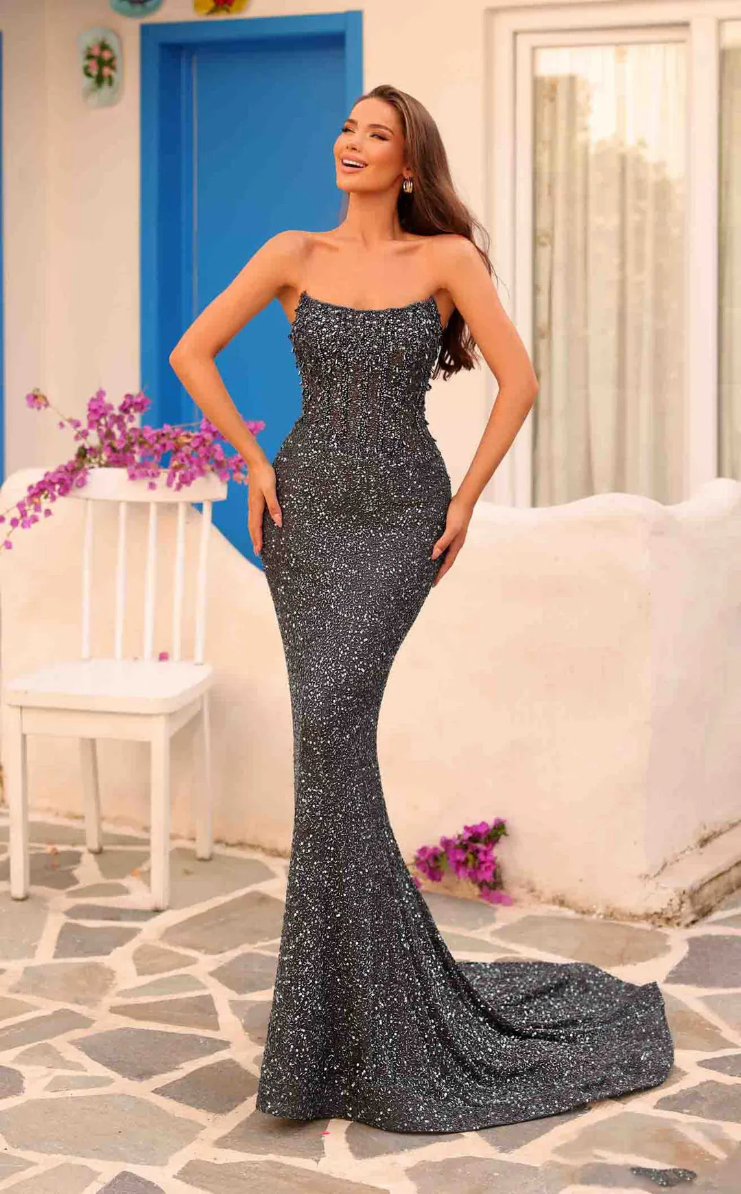 Amarra dresses Amarra - 88110-Charcoal