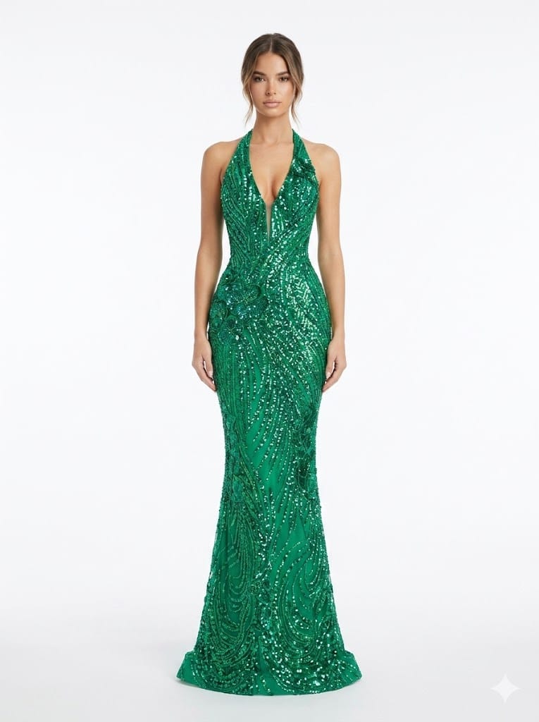 Amarra dresses Amarra - 89203-Jade/Bright Emerald