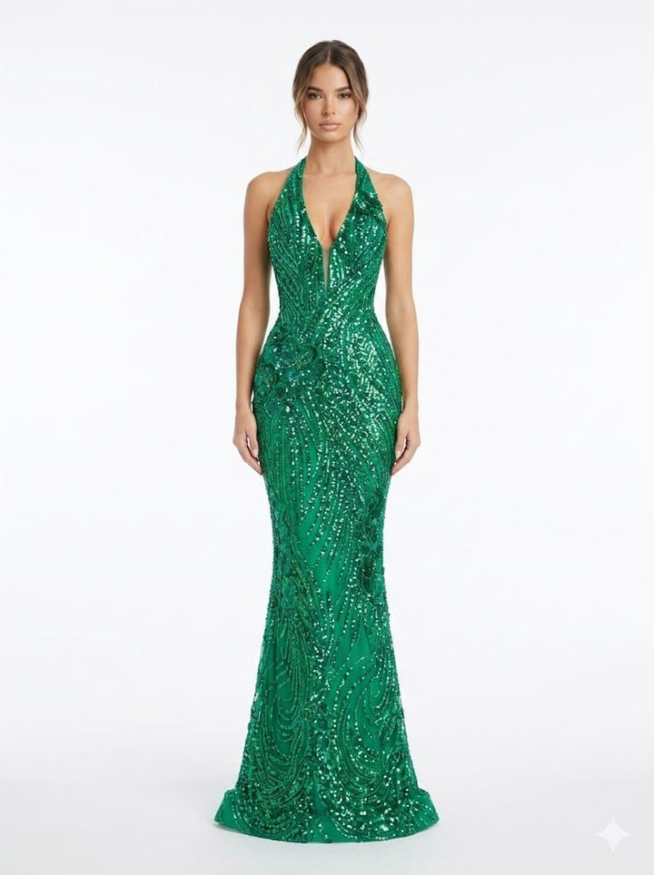 Amarra dresses Amarra - 89203-Jade/Bright Emerald