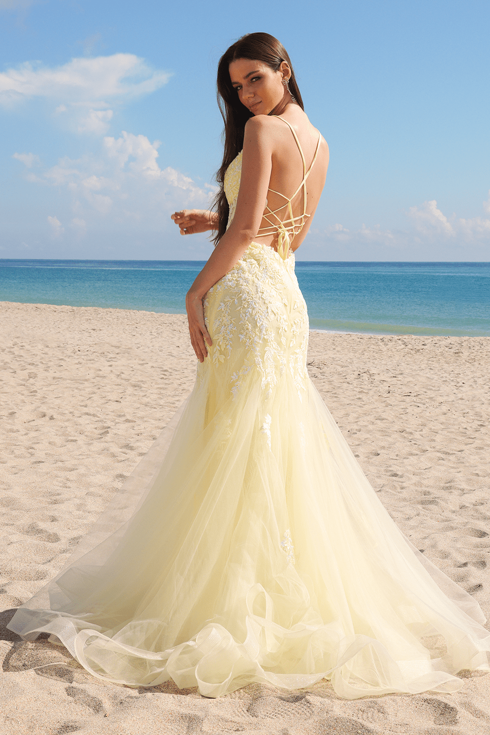 AMELIA - 2120 - YELLOW - riyadhdress