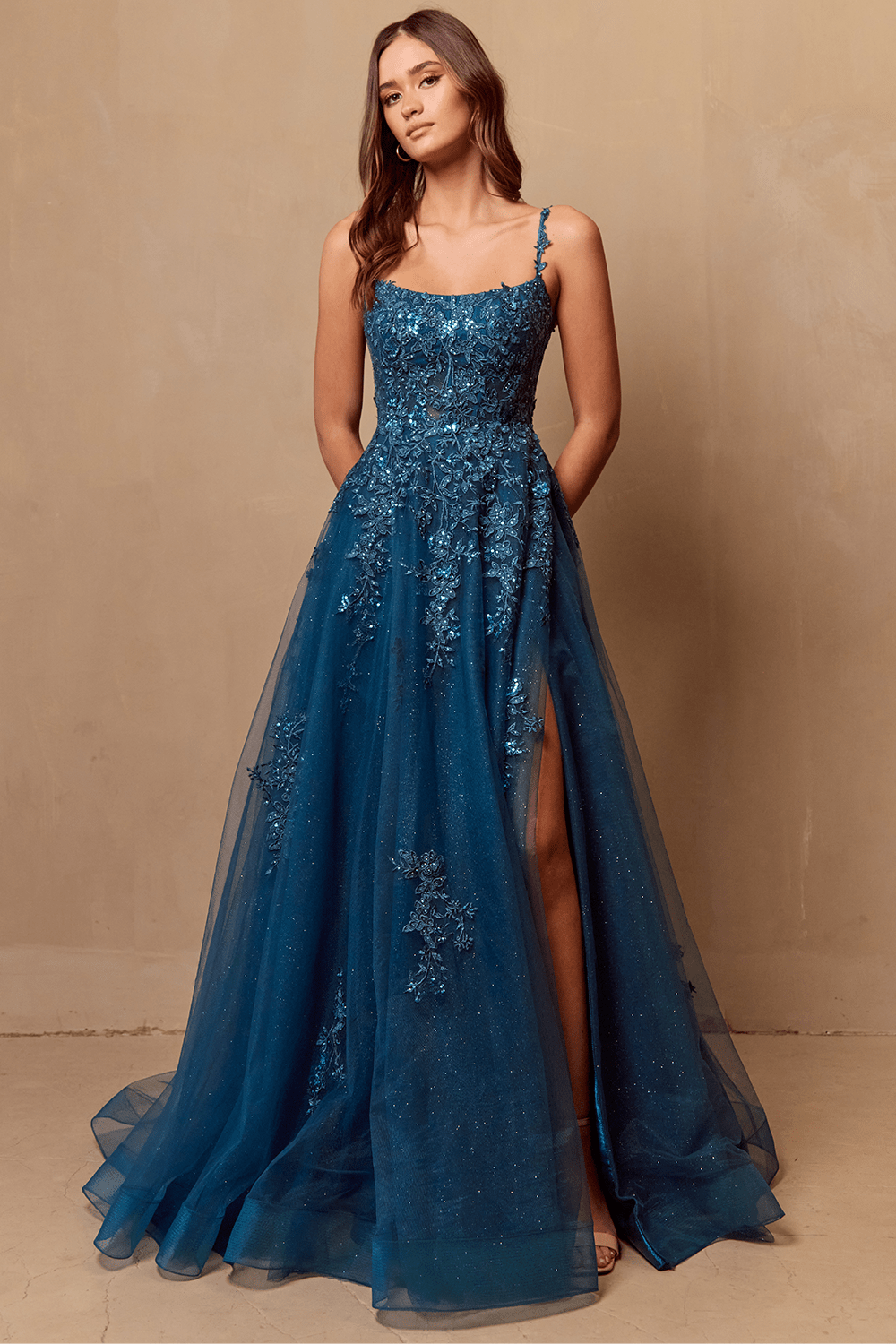 AMELIA - 4044 - BLOU - riyadhdress