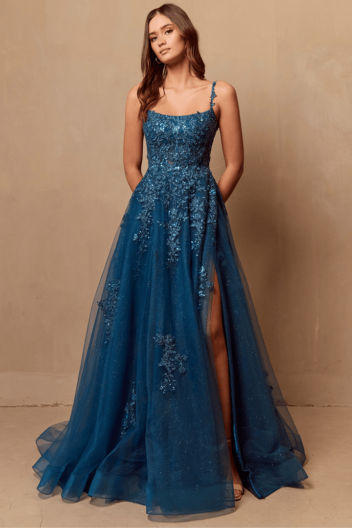 AMELIA - 4044 - BLOU - riyadhdress