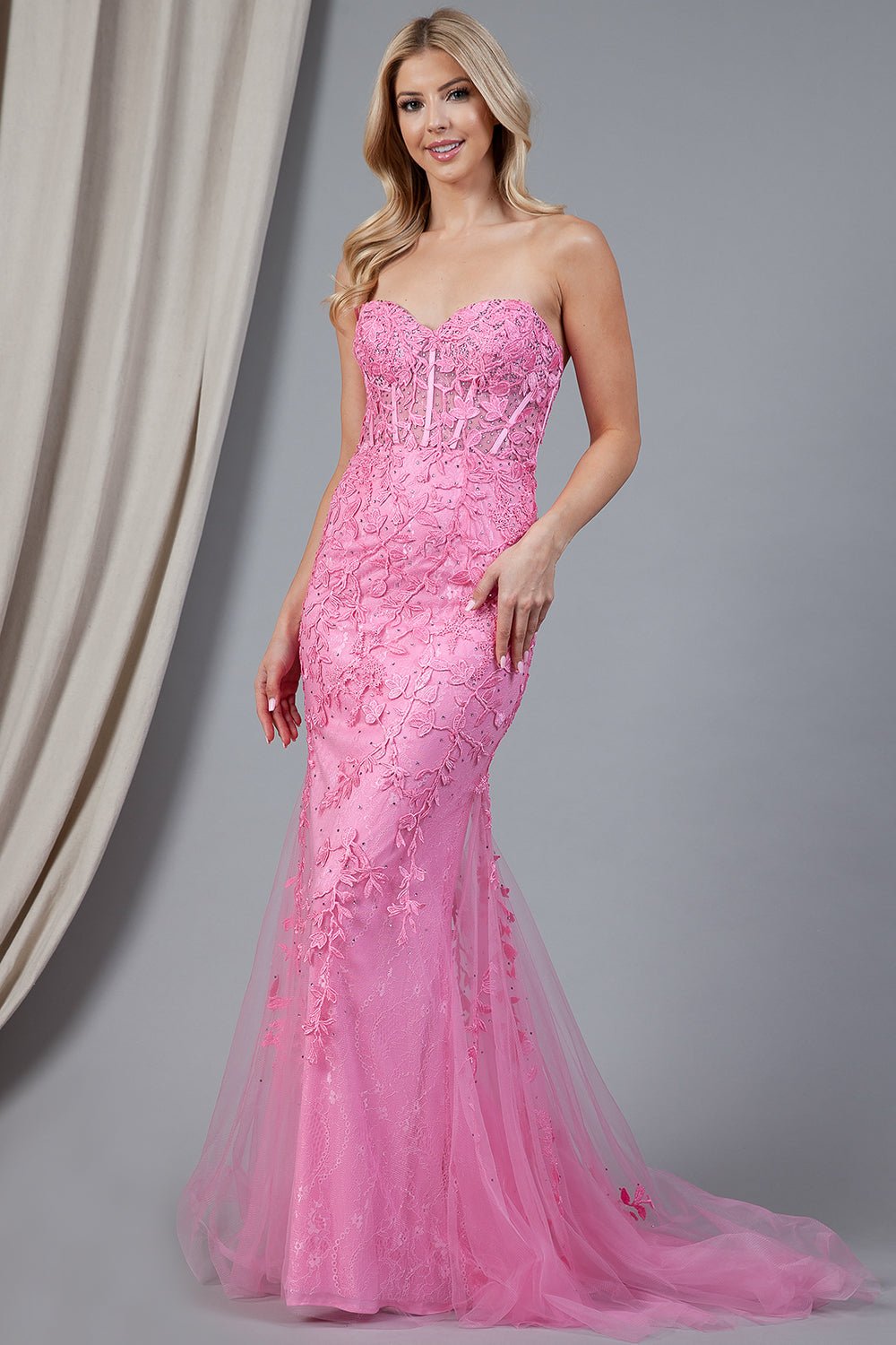 AMELIA - 7024 - PINK - riyadhdress