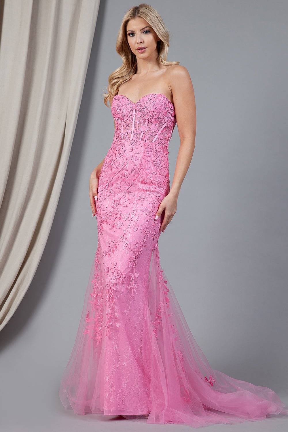 Amelia - 7024-Pink Amelia