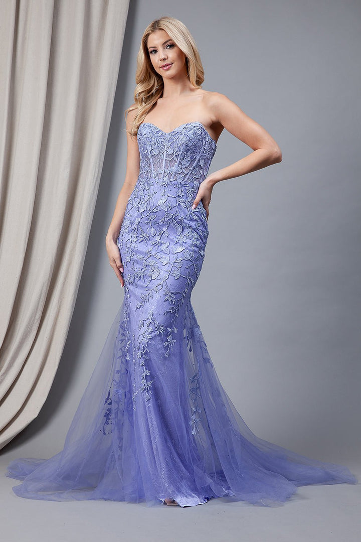 AMELIA - 799 - PERIWINKLE BLUE - riyadhdress