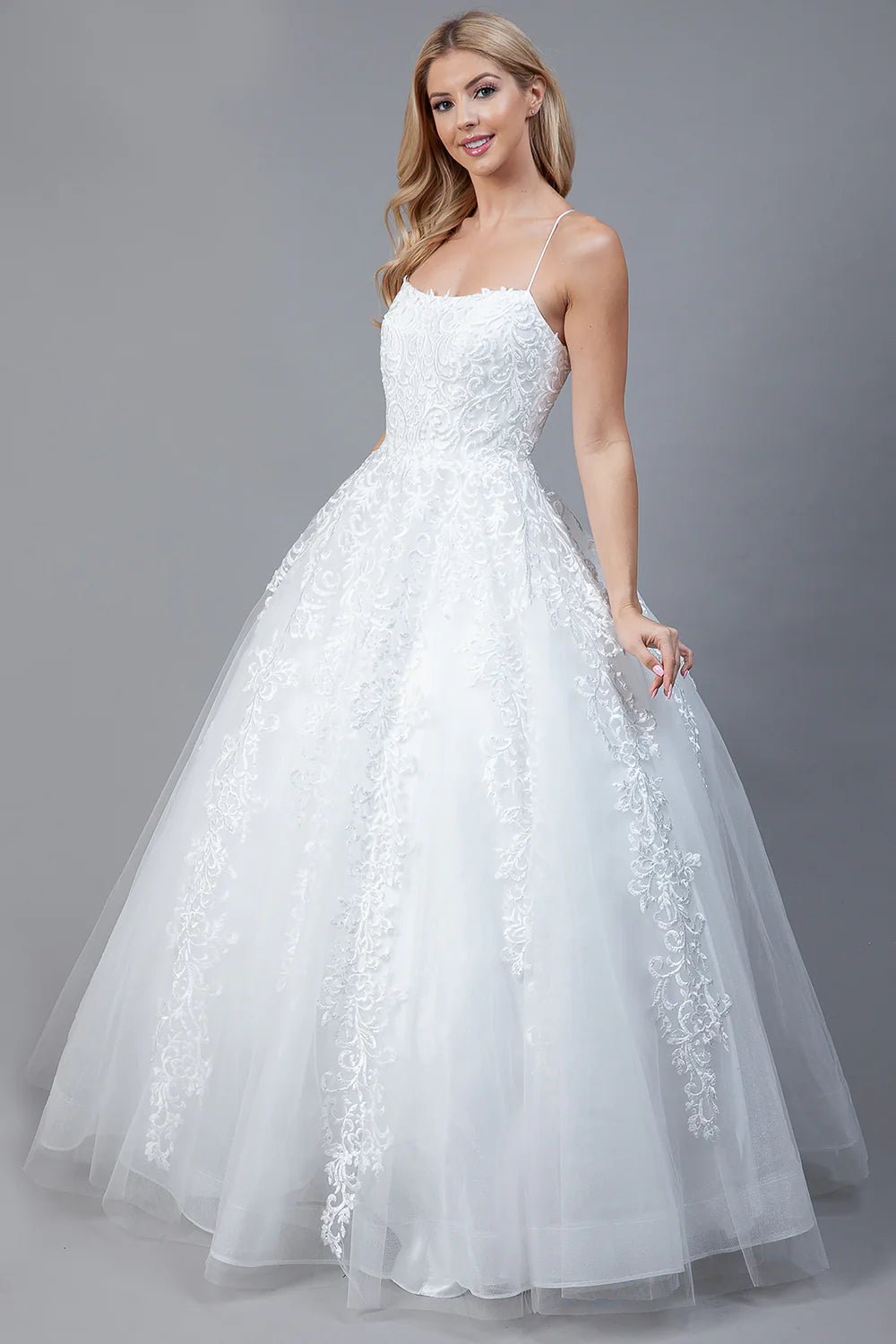 AMELIA - BZ016 - OFF - WITE - riyadhdress
