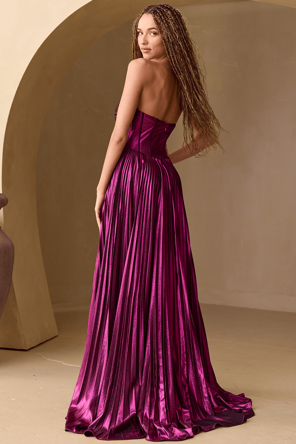 Amelia Couture dresses Amelia Couture - 2058 - Plum