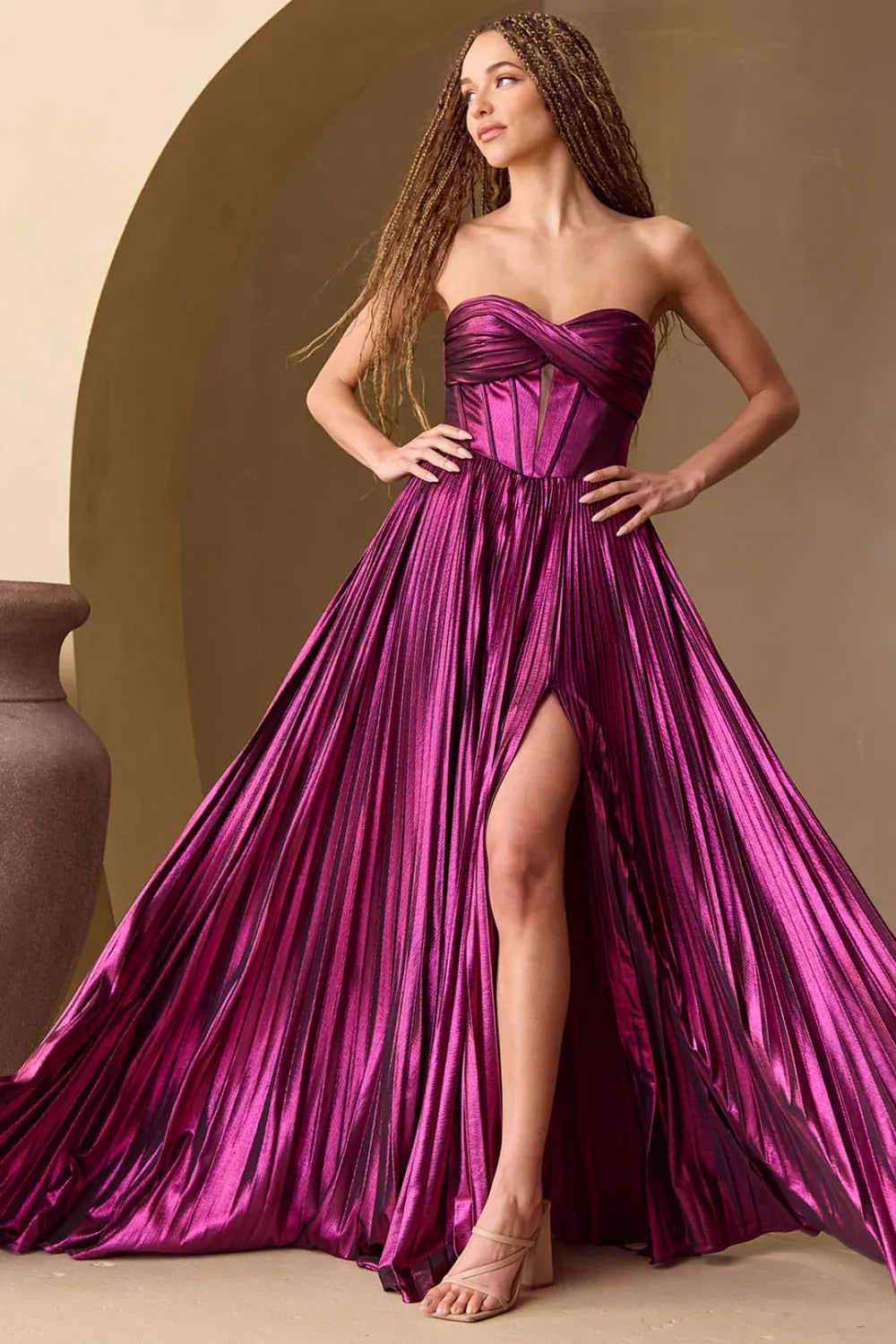 Amelia Couture dresses Amelia Couture - 2058 - Plum