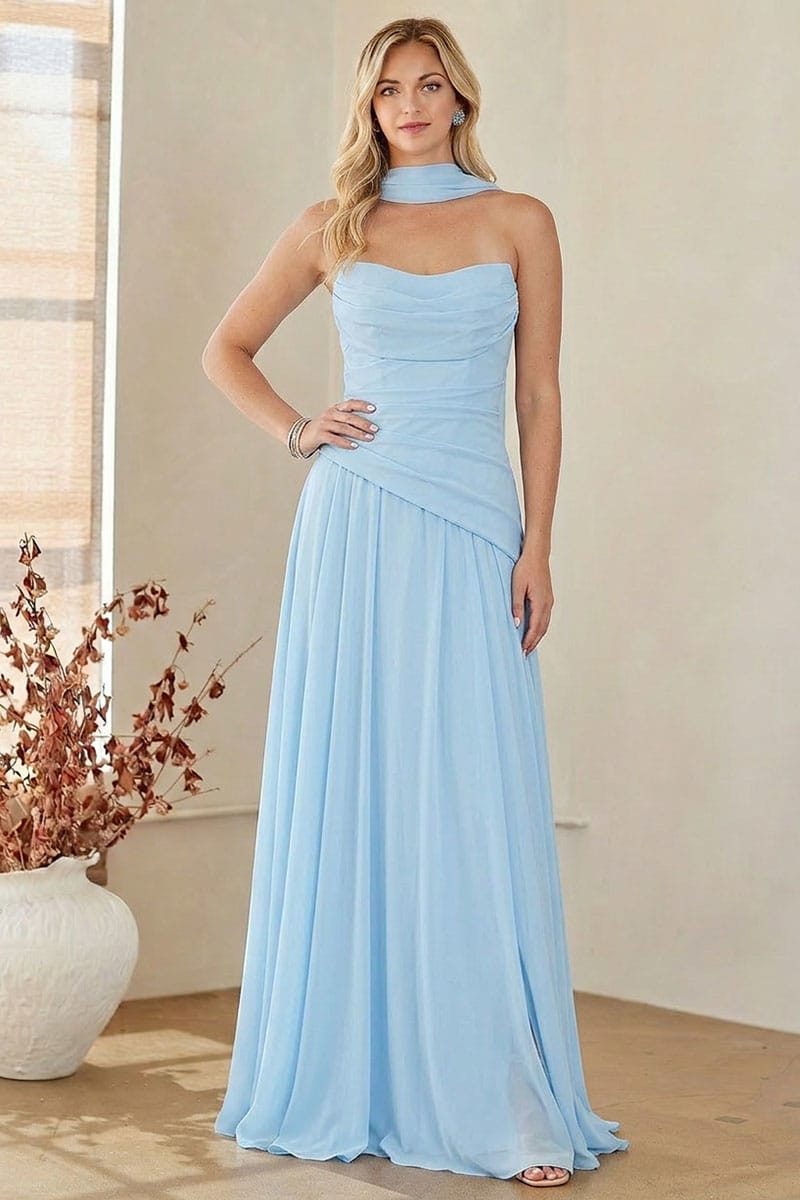 Amelia Couture dresses Amelia Couture - 6133 - Baby Blue