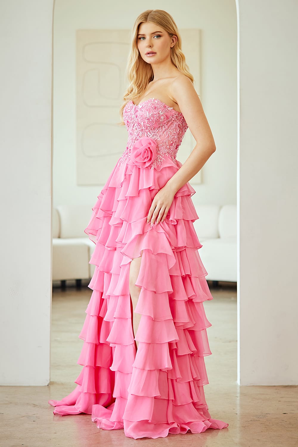 Amelia Couture dresses Amelia Couture - 7078 - Pink