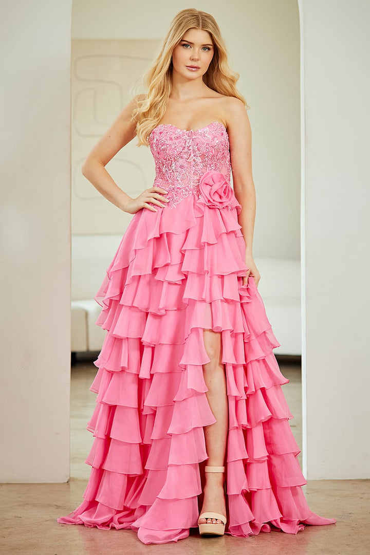 Amelia Couture dresses Amelia Couture - 7078 - Pink