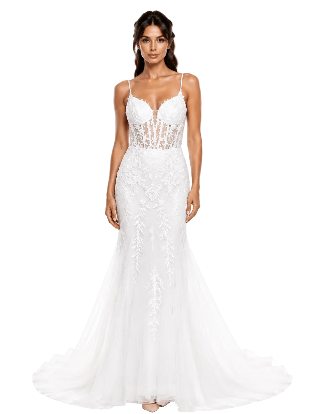 Amelia dress Amelia - 2120- WHITE