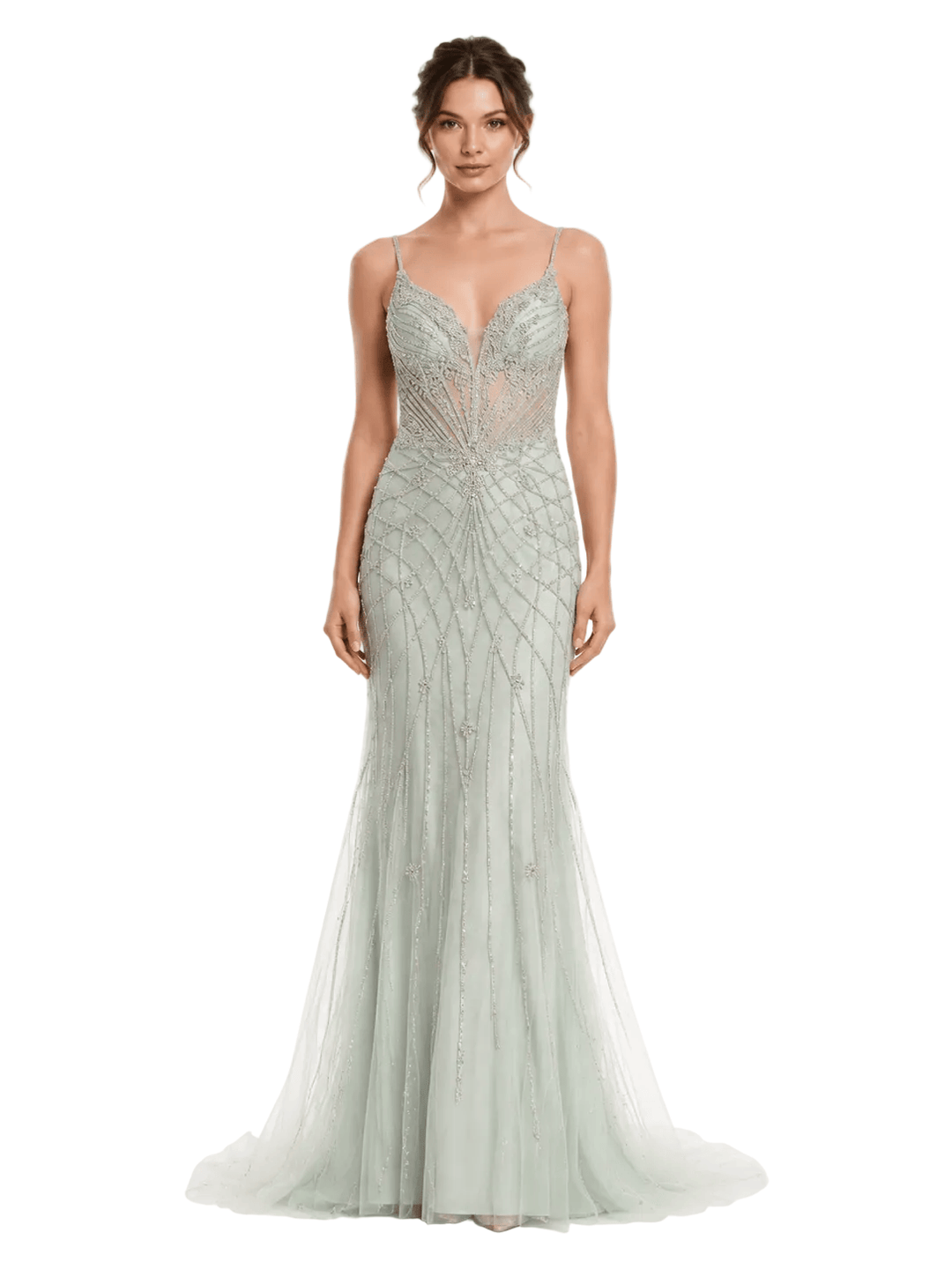 Amelia dress Amelia - 2135 - Sage