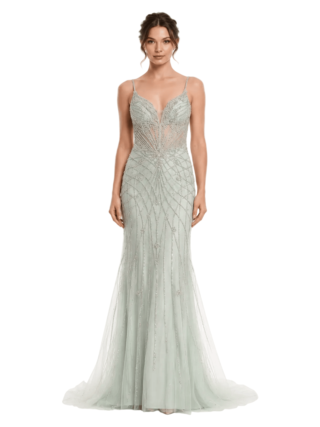 Amelia dress Amelia - 2135 - Sage
