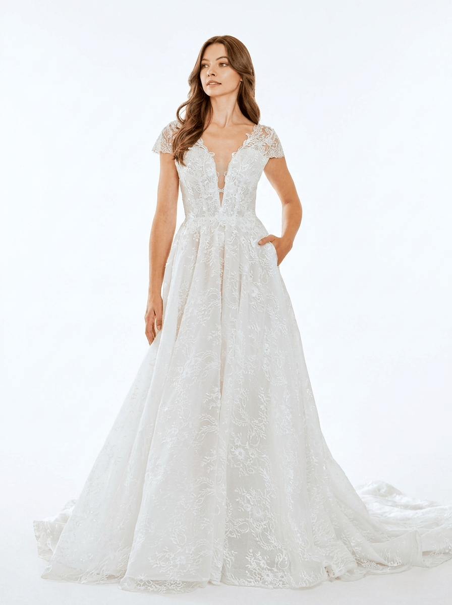 Amelia dress Amelia - 2142 - white