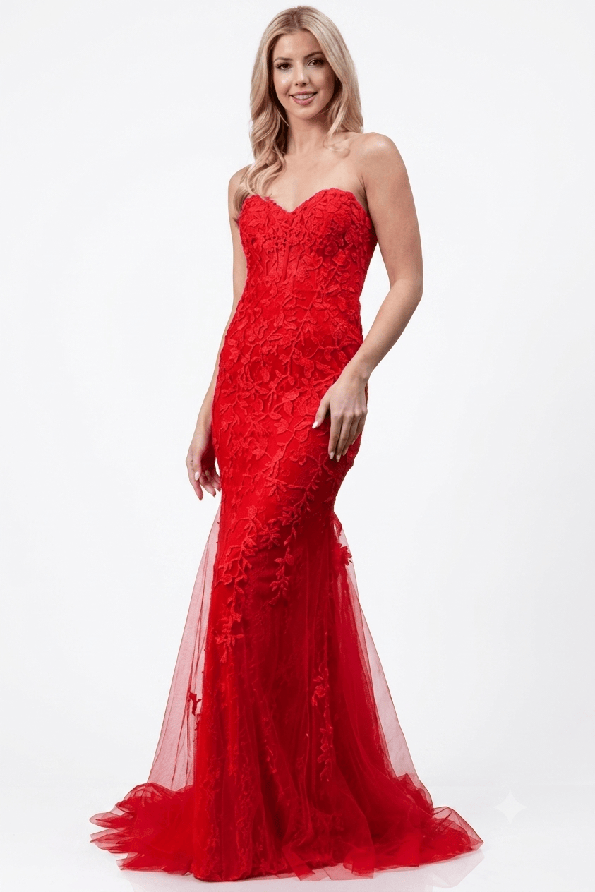 Amelia dress Amelia - 7024-red