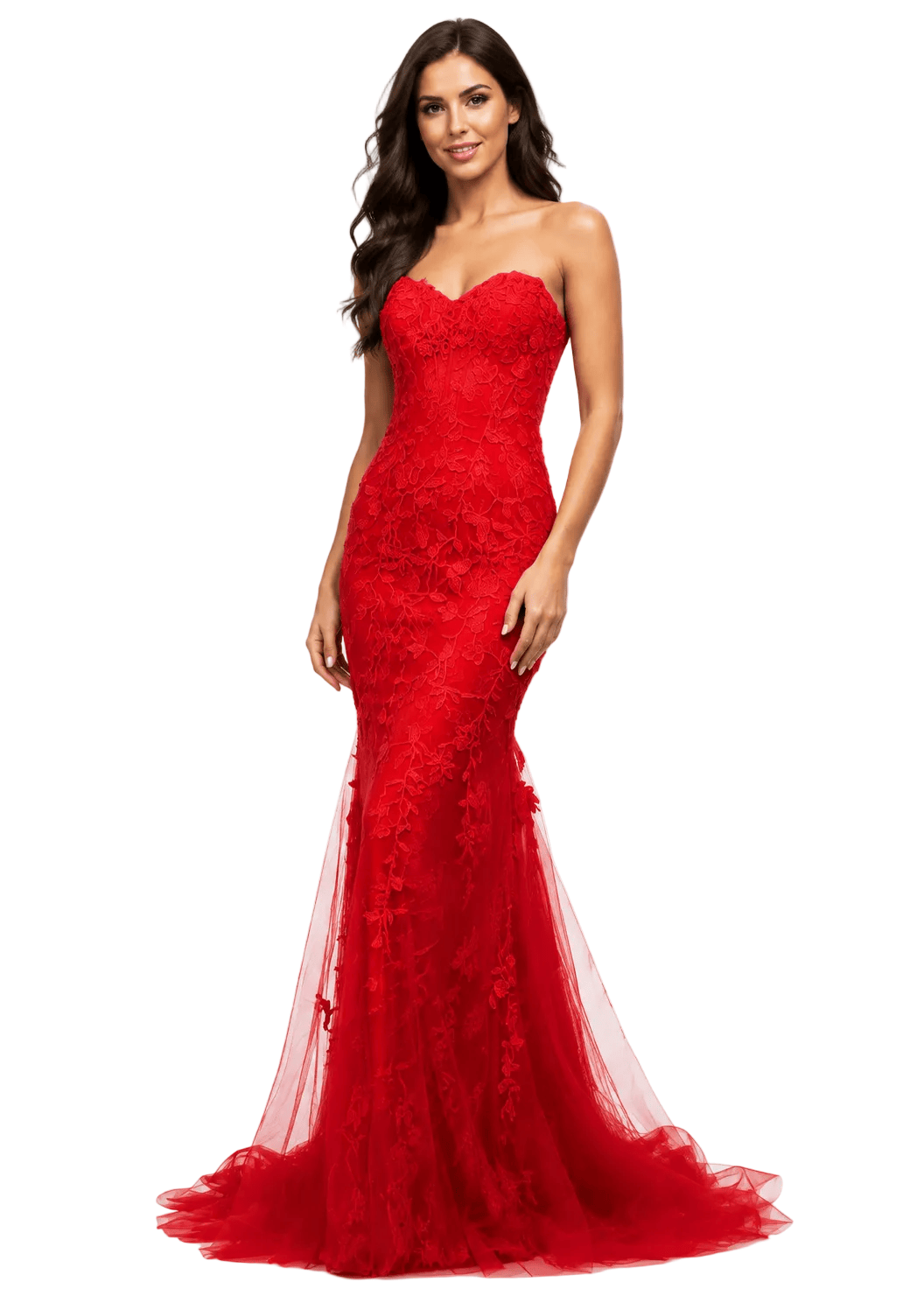 Amelia dress Amelia - 7024-red