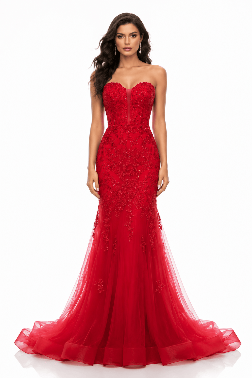 Amelia dress Amelia - 7090-red