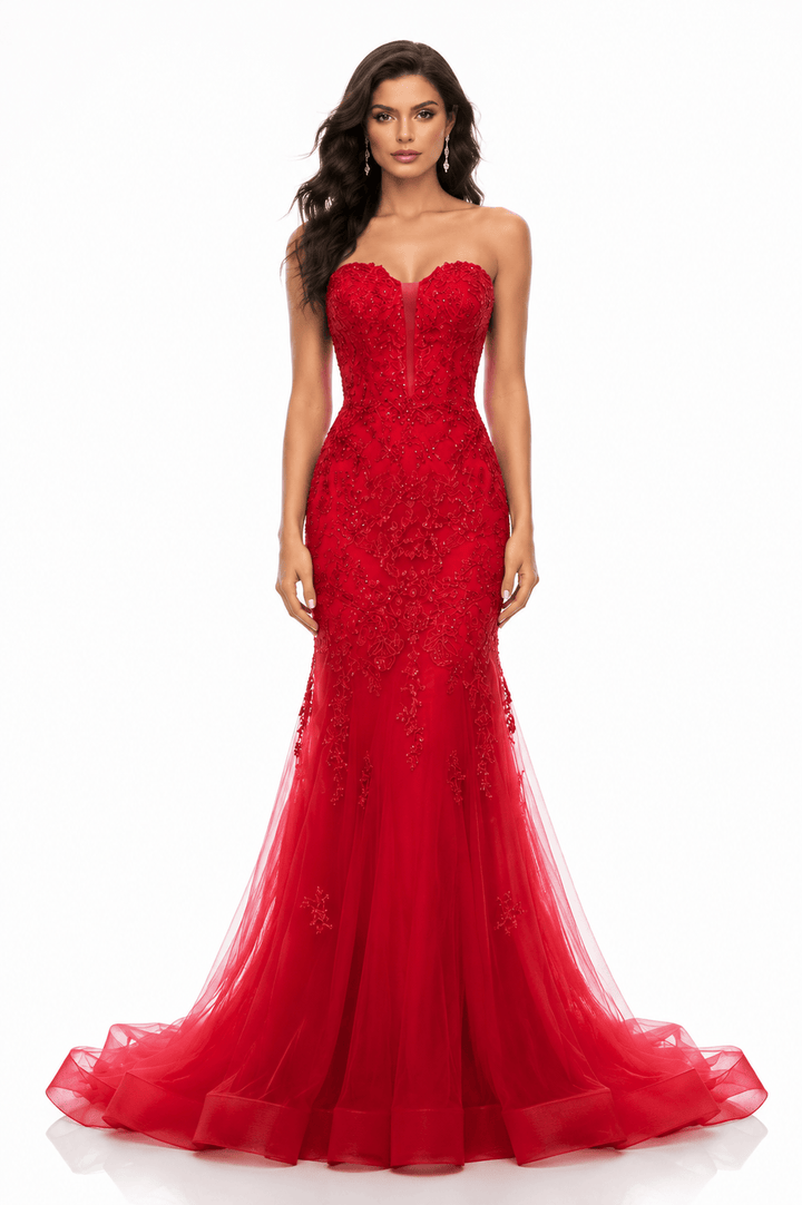 Amelia dress Amelia - 7090-red