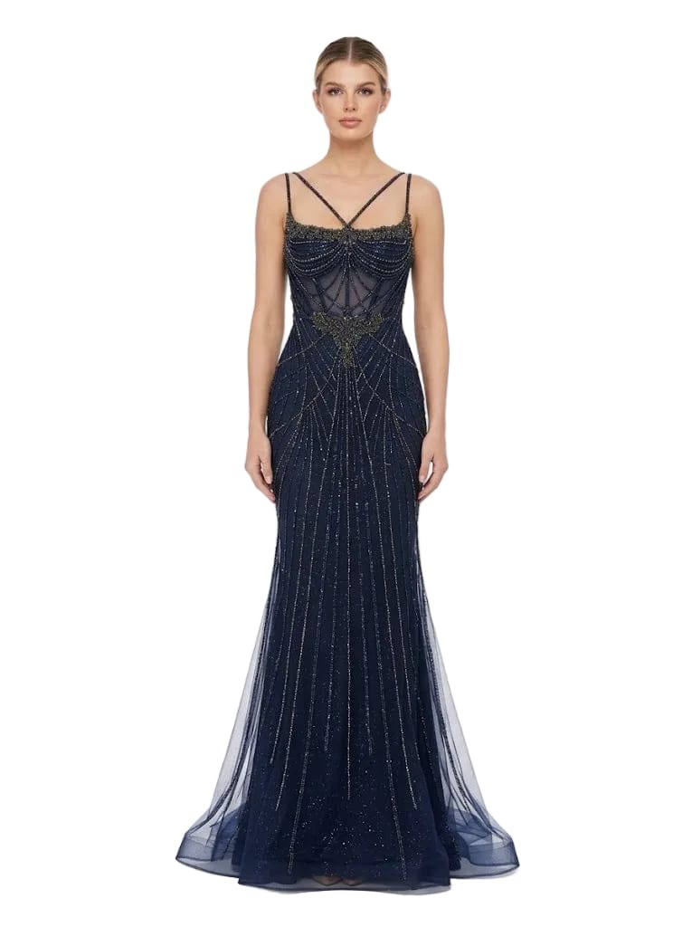 Amelia dress Amelia Couture 2136 · 	NAVY