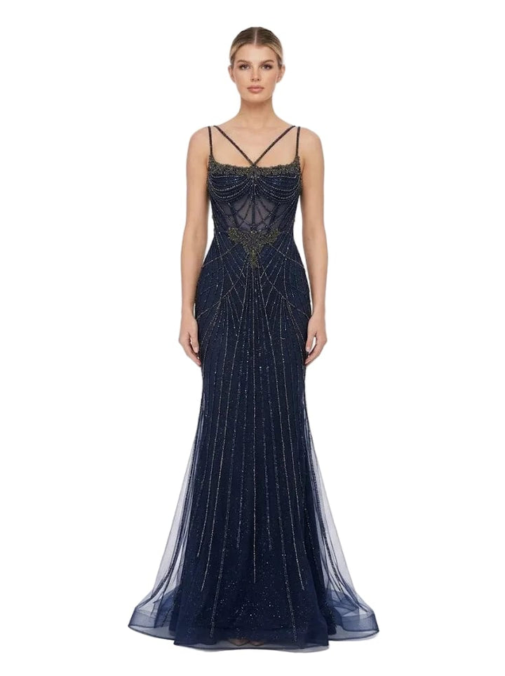 Amelia dress Amelia Couture 2136 · 	NAVY