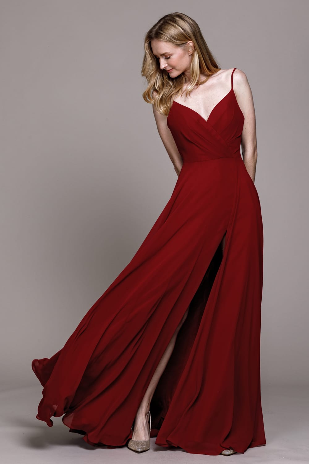 Amelia dress Amelia Couture 477 · wine