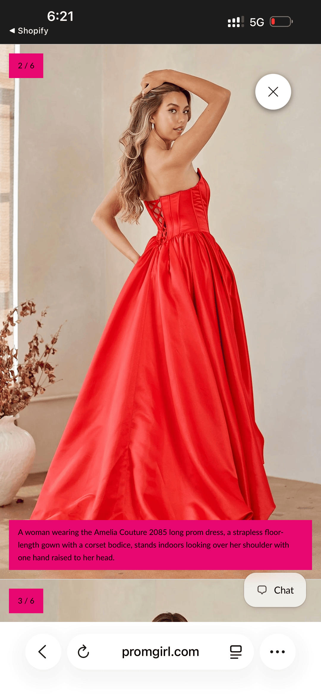 Amelia dresses Amelia - 2085 - Red