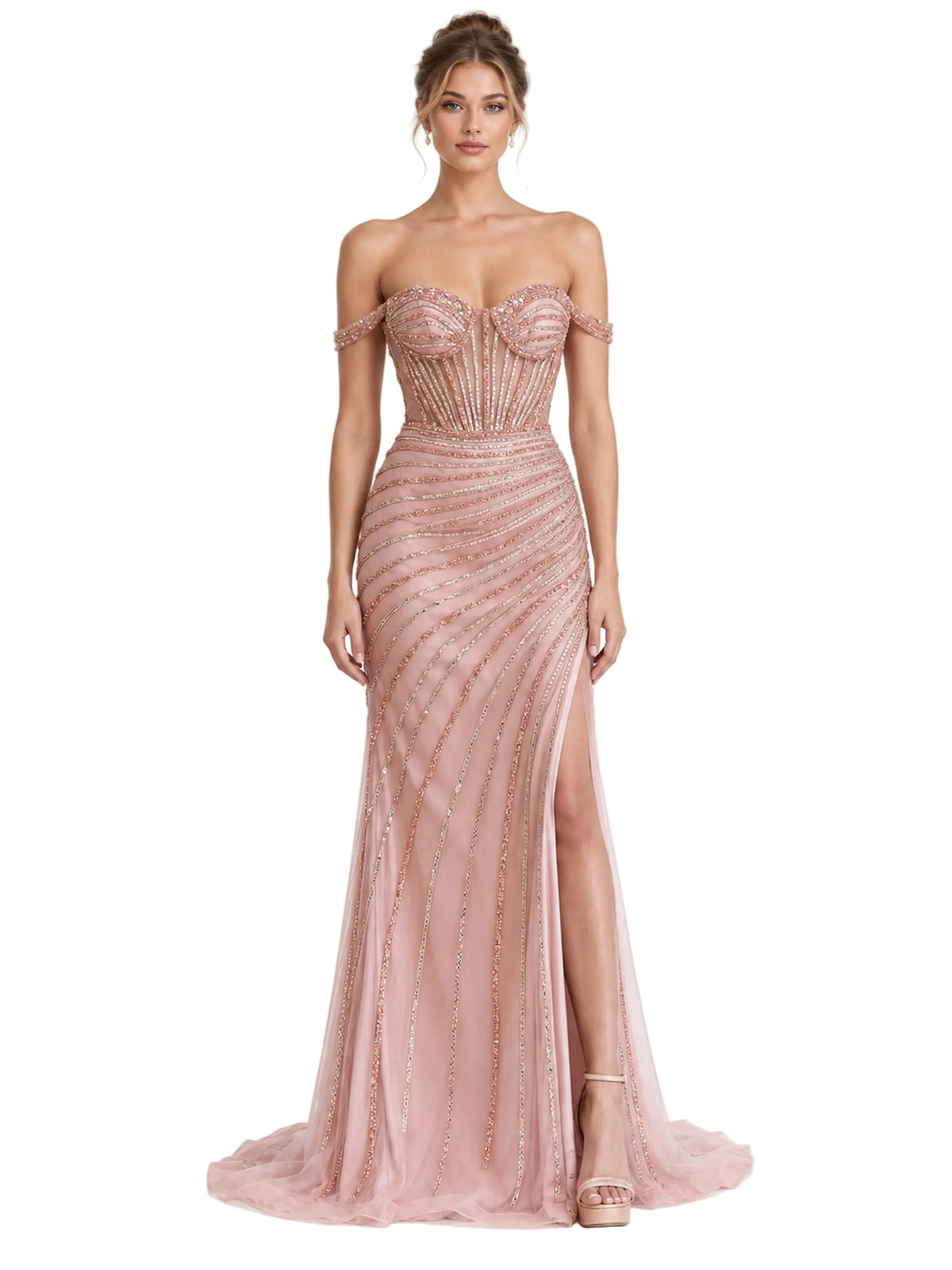 Amelia dresses Amelia - tm1029 - Rose Gold