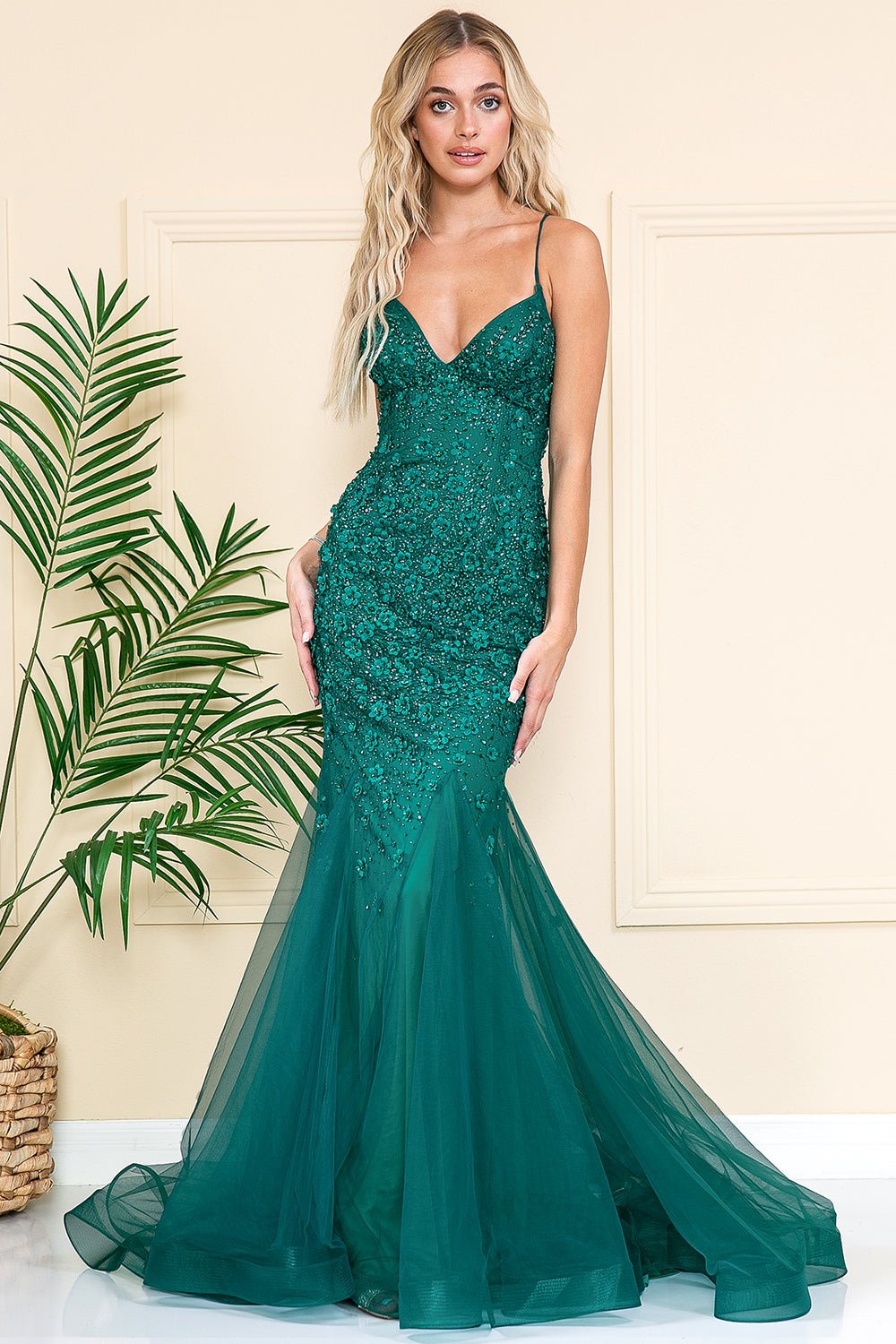 AMELIA - SU066 - GREEN - riyadhdress