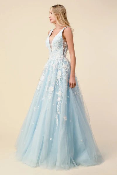 ANDREA AND LEO - A1028 - BLUE - riyadhdress