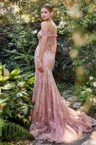 Andrea and Leo - A1107 - Rose Gold - riyadhdress
