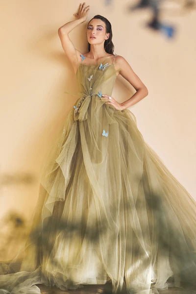 ANDREA AND LEO - A1113 - GREEN - riyadhdress