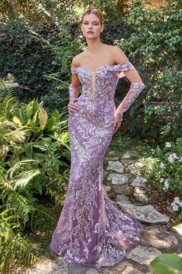 ANDREA and LEO - A1163 - Mauve - riyadhdress