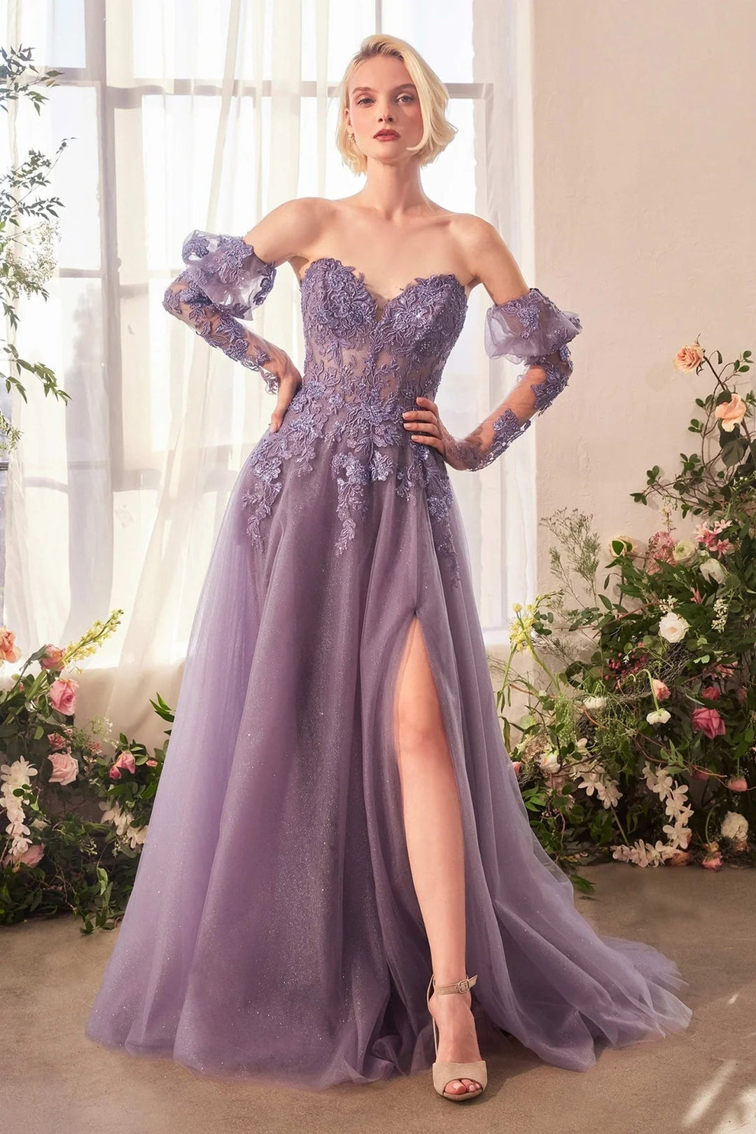 ANDREA AND LEO - A1398 - PURPEL - riyadhdress