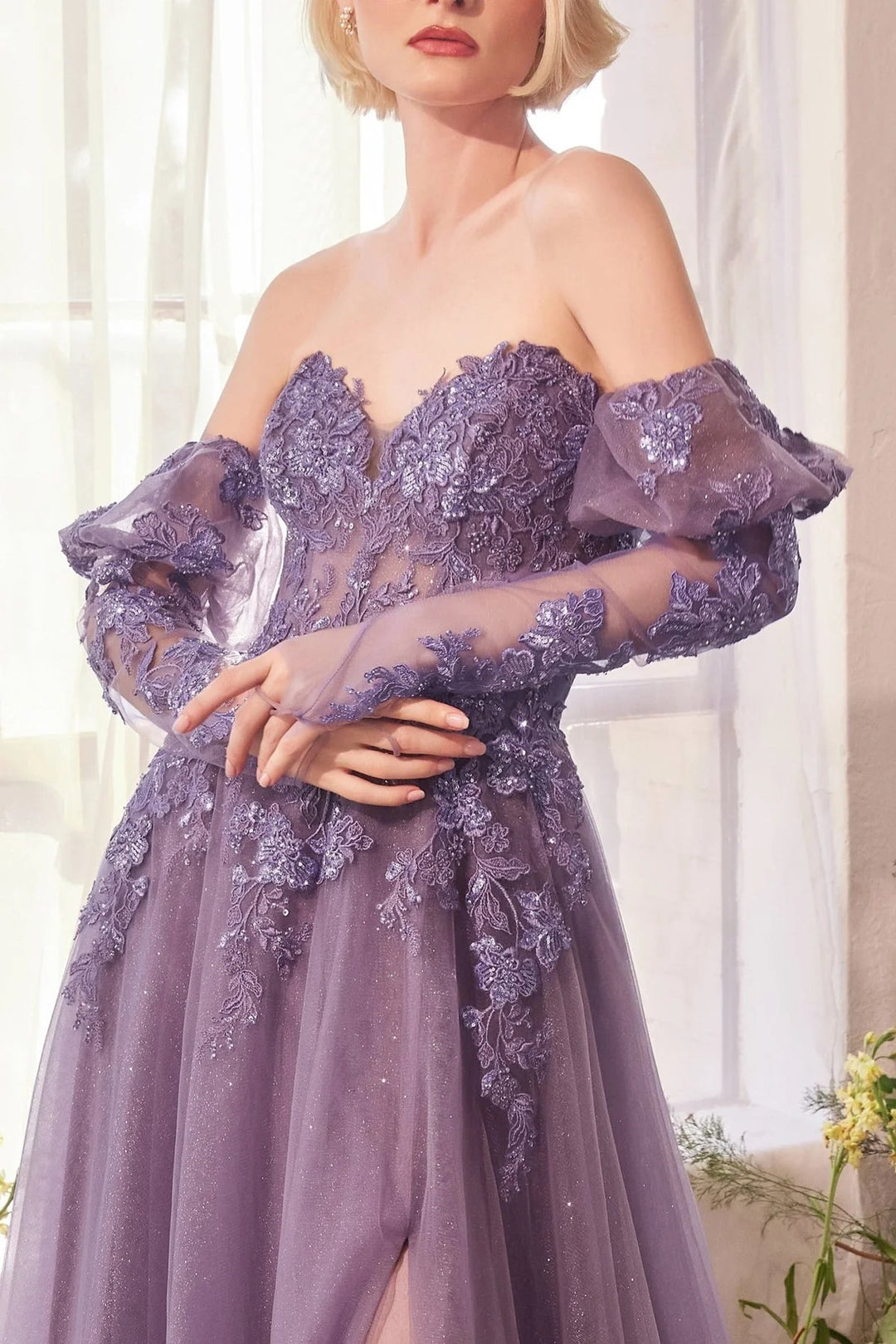 ANDREA AND LEO - A1398 - PURPEL - riyadhdress