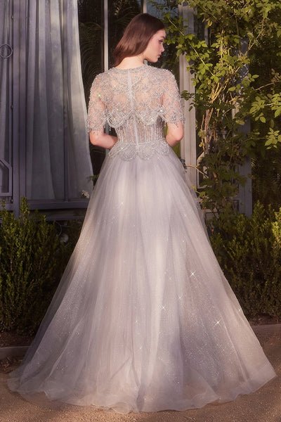 ANDREA and LEO - A1444 - SILVER - riyadhdress