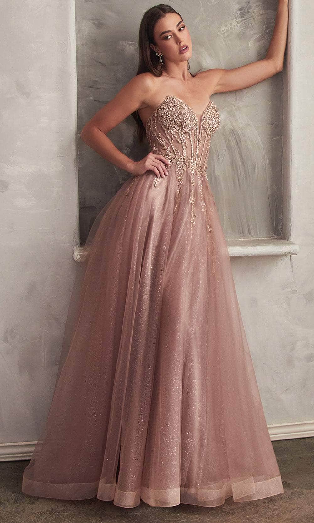 ANDREA and LEO - CD0230 - ROSE GOLD - riyadhdress