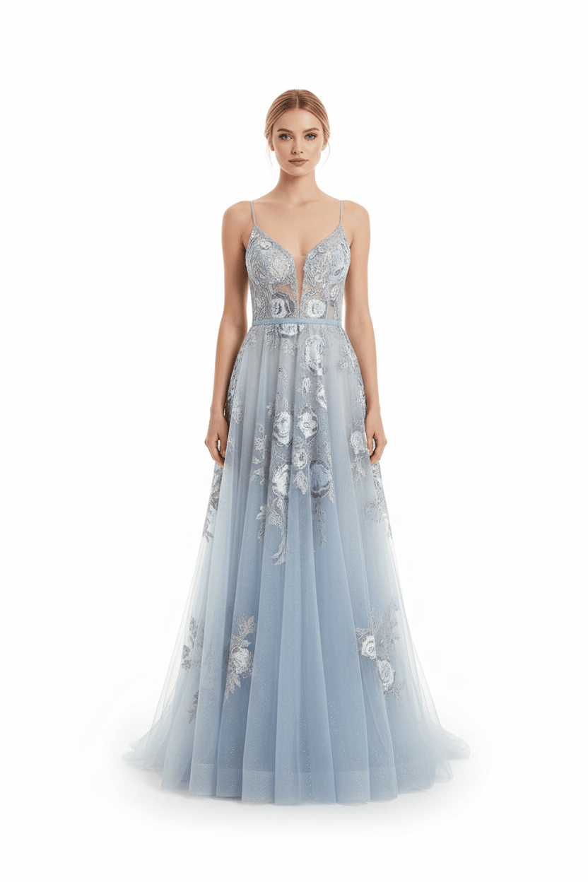 Andrea and Leo dresses Andrea And Leo - A0893 - Paris Blue