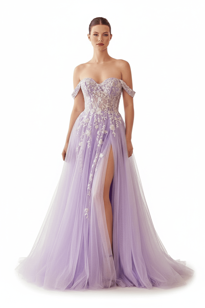 Andrea and Leo dresses Andrea And Leo - A1209 - Lavender