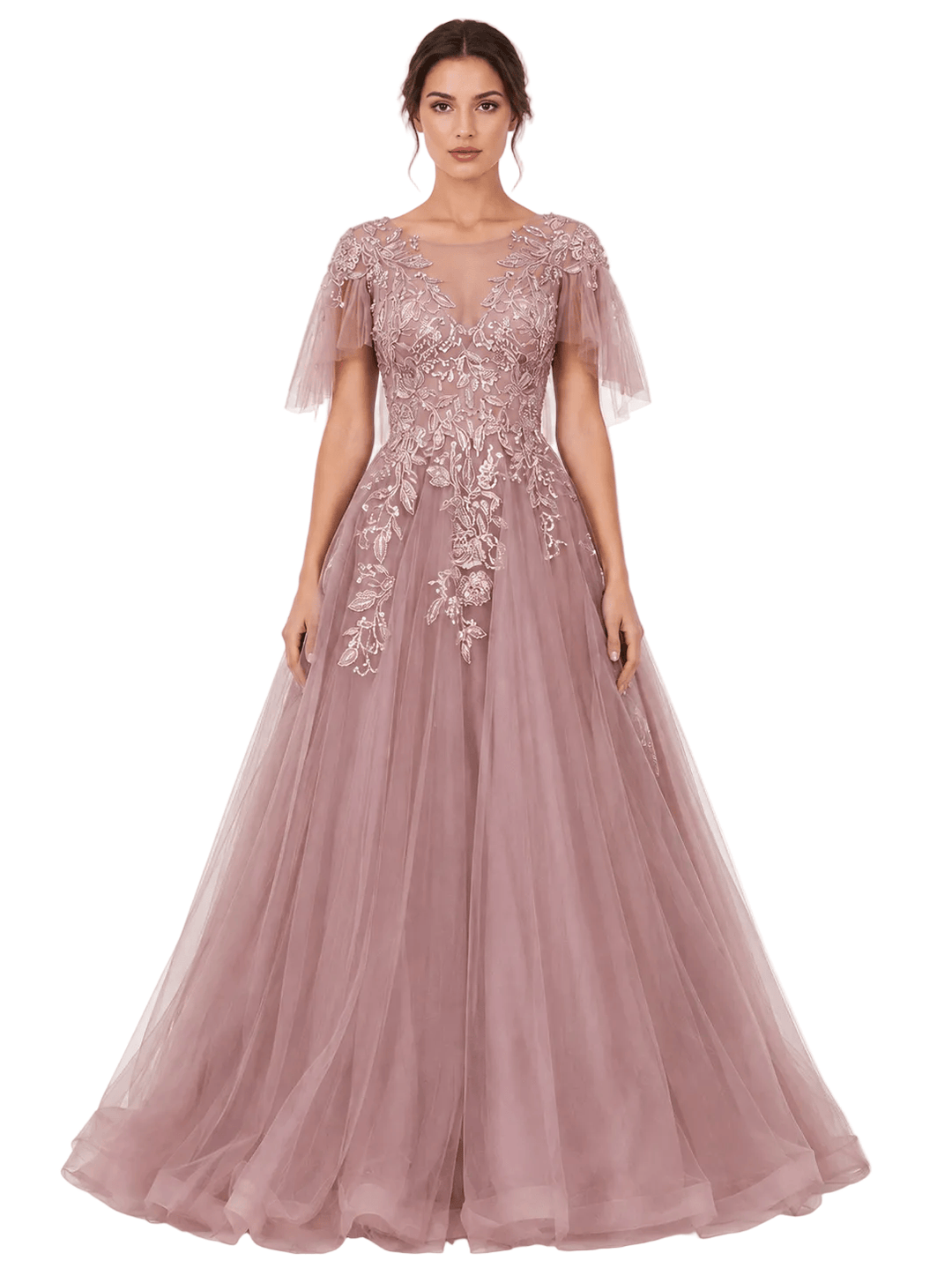 Andrea and Leo dresses Andrea and Leo - A1351 - Mauve