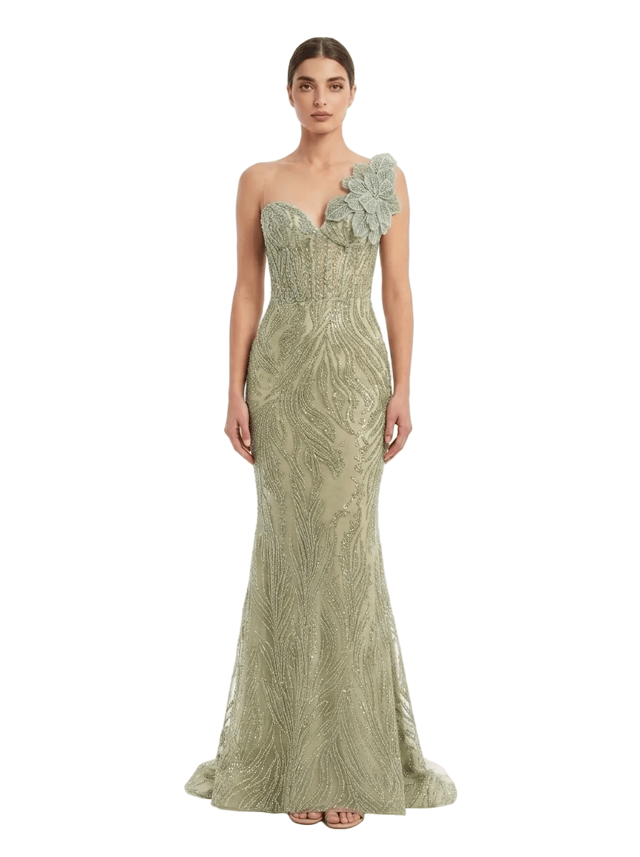 Andrea and Leo dresses Andrea and Leo A1392 - Greenery