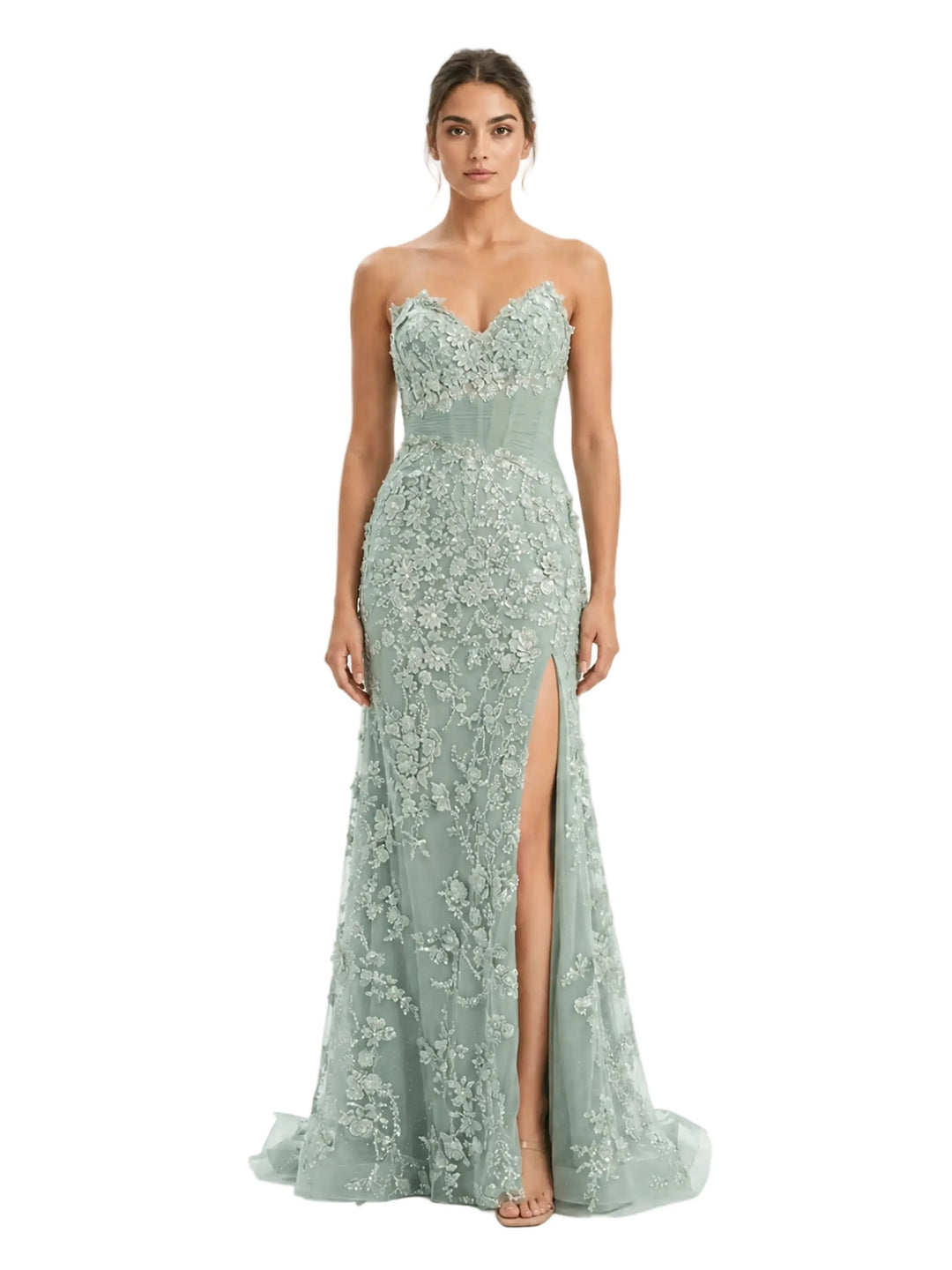 Andrea and Leo dresses Andrea and Leo A1396 - Dark Sage