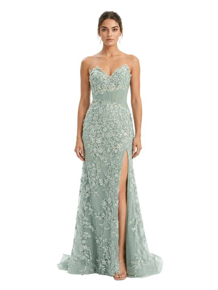Andrea and Leo dresses Andrea and Leo A1396 - Dark Sage