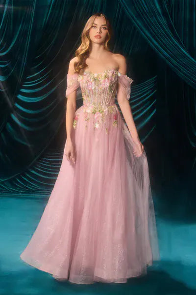 Andrea and Leo dresses Andrea And Leo - a1479- mauve