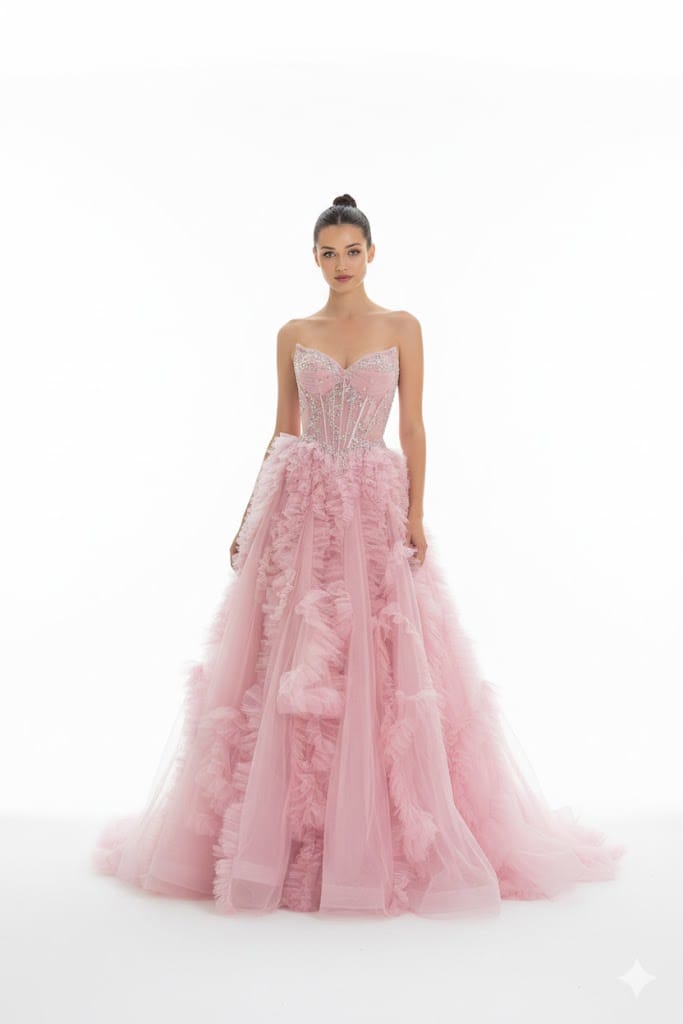 Andrea and Leo dresses Andrea And Leo - a1483- rose pink