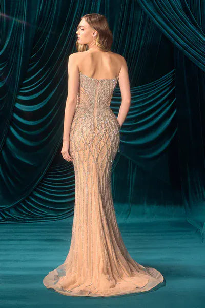 Andrea and Leo dresses Andrea And Leo -a1503 -champagne
